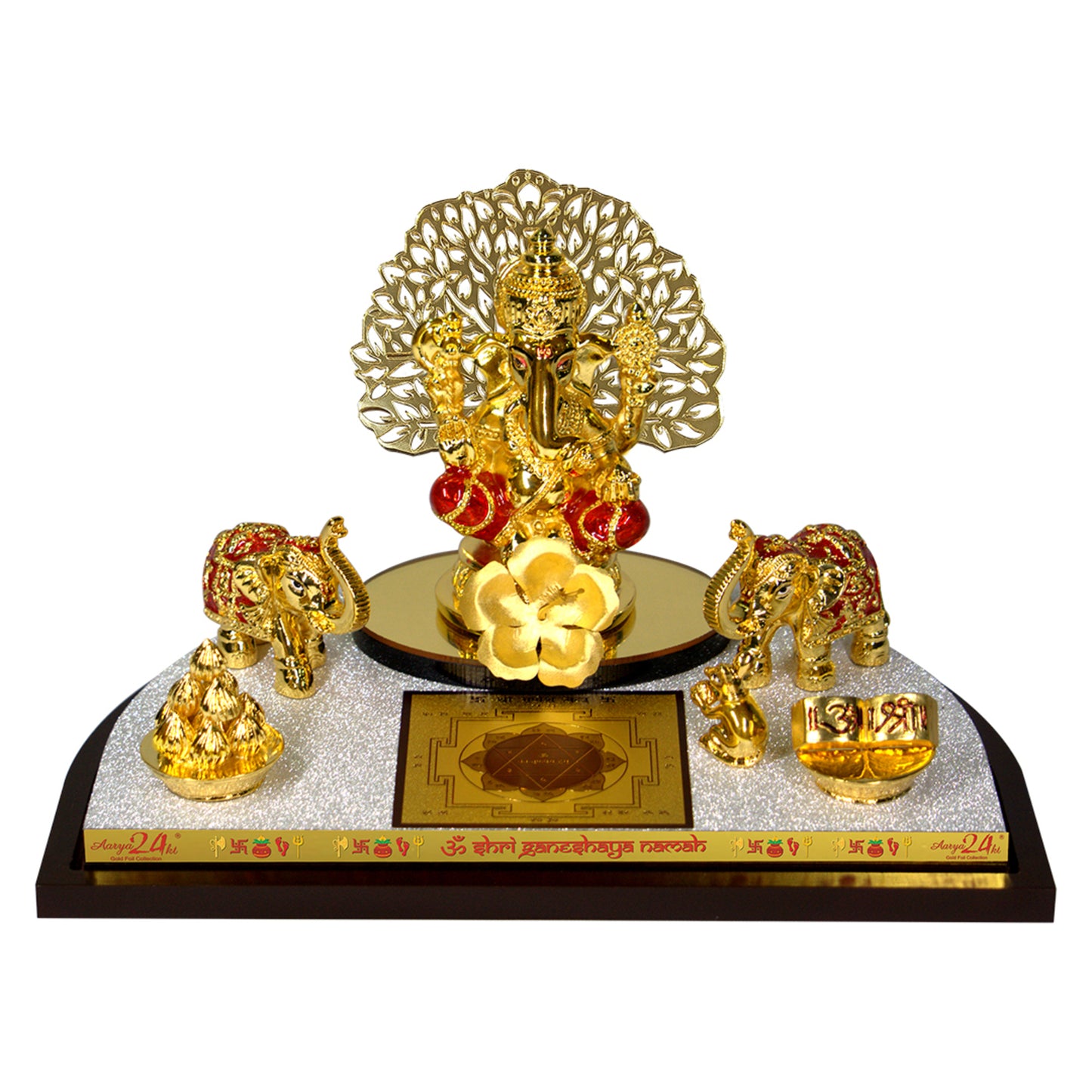 Om Shree Ganeshaya Maha Puja Window Collection