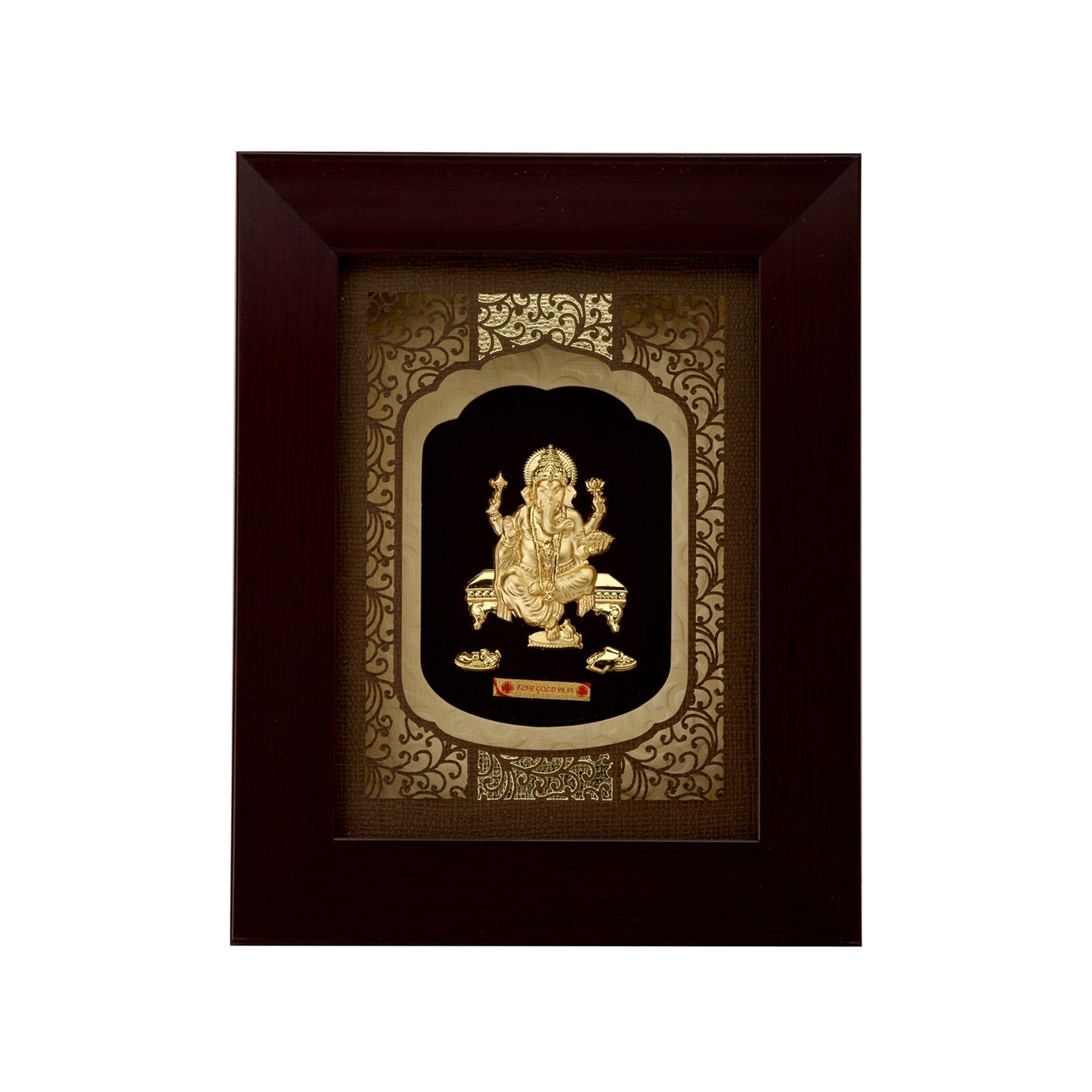 Ganeshji- Mini Solid Carving Frame