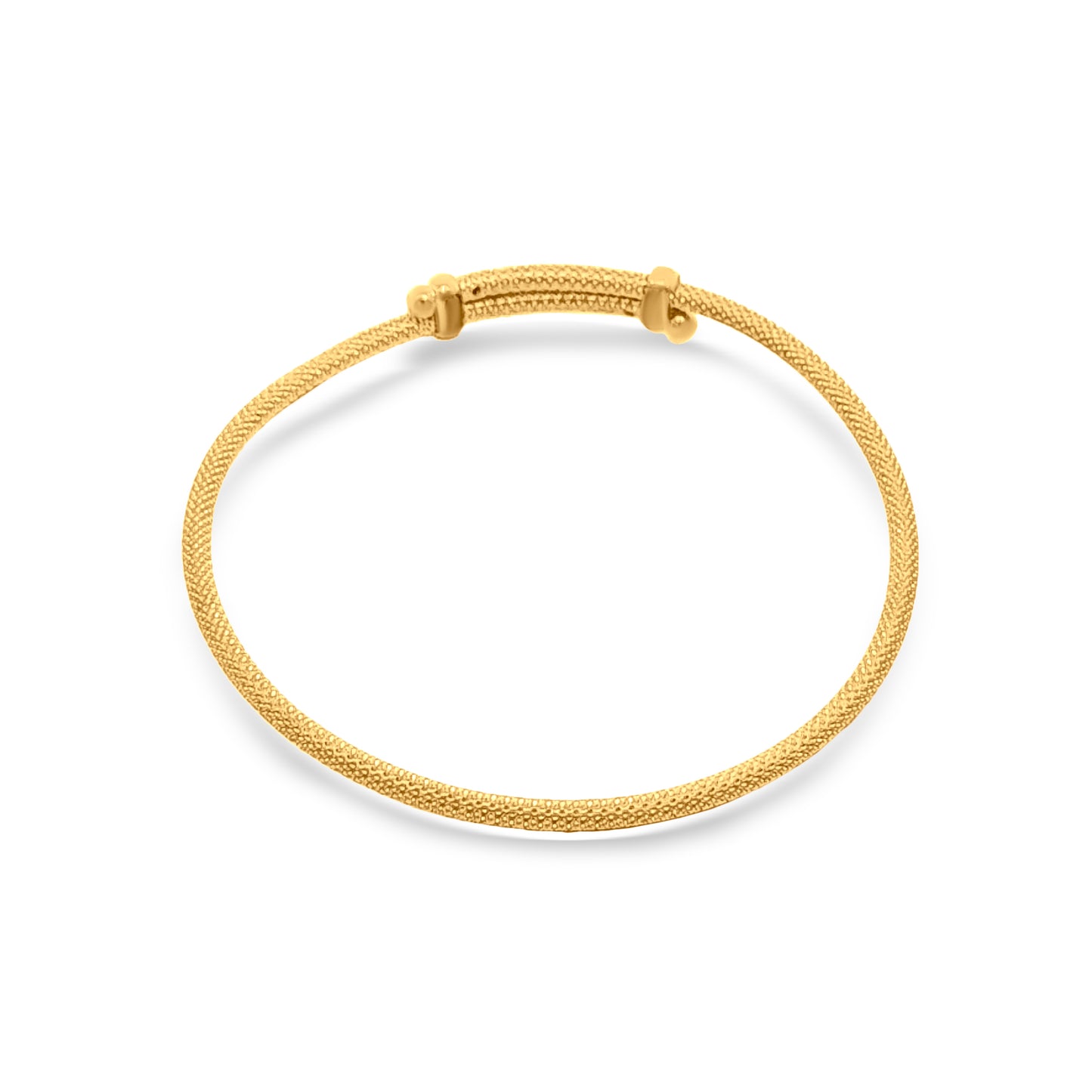 22k Yellow Gold Minimalistic Baby Bangles