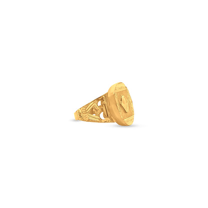 22k Gold Baby Ring