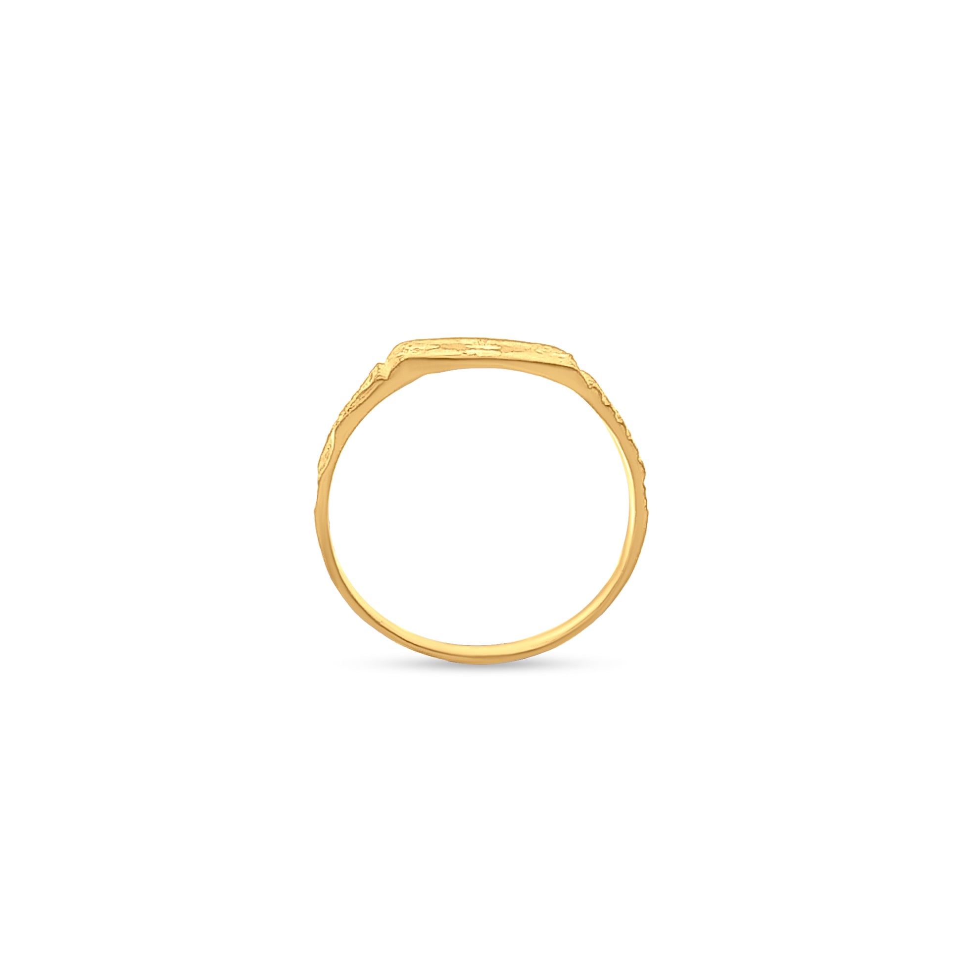 22k Gold Newborn Ring