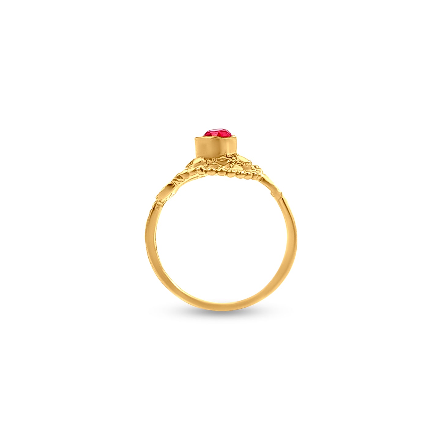 22k Gold Baby Ring