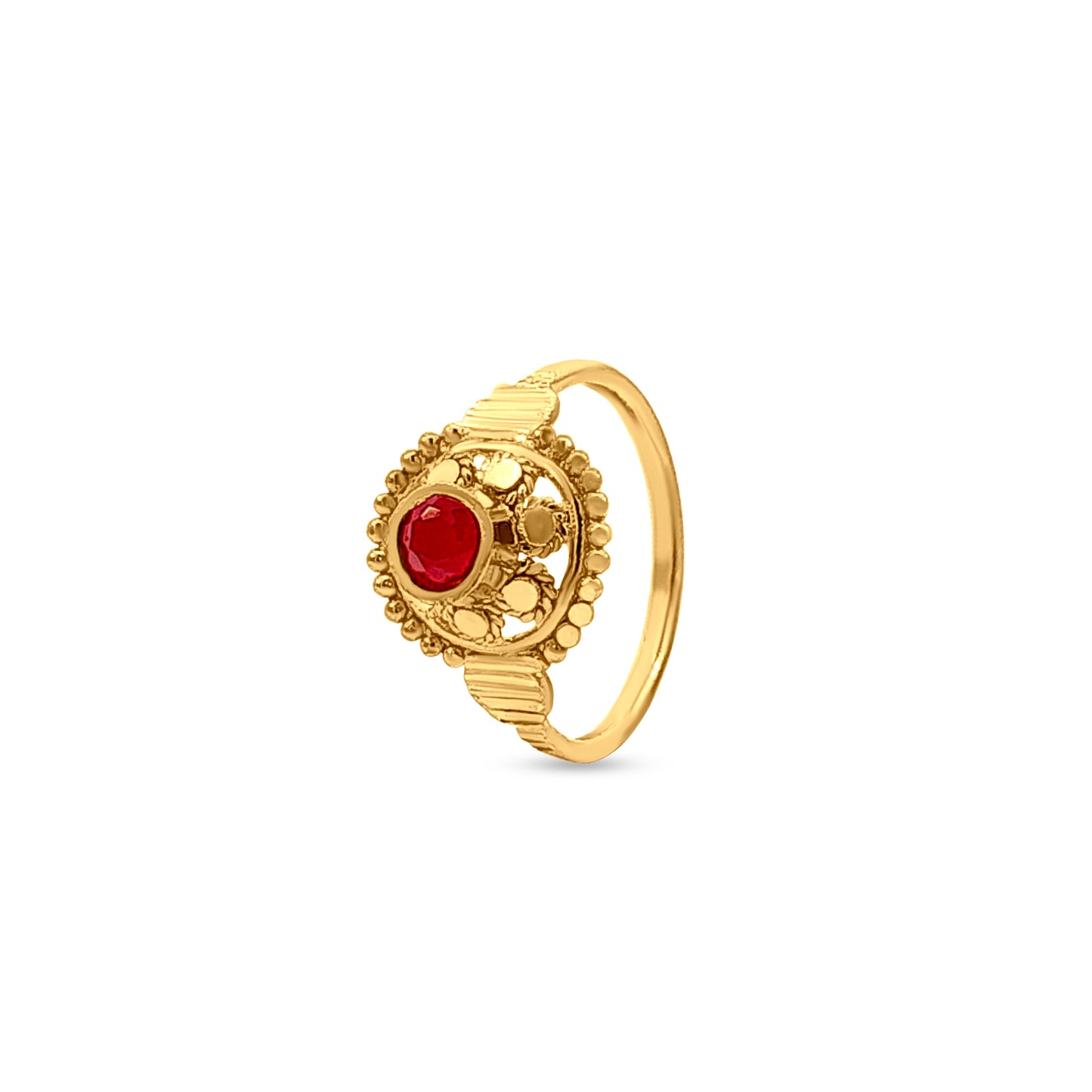 22k Gold Baby Ring