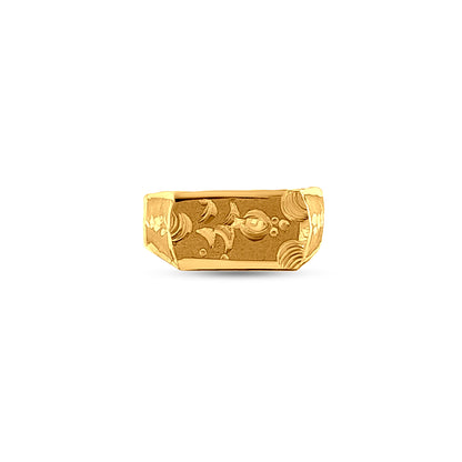 22k Gold Lightweight Baby Ring