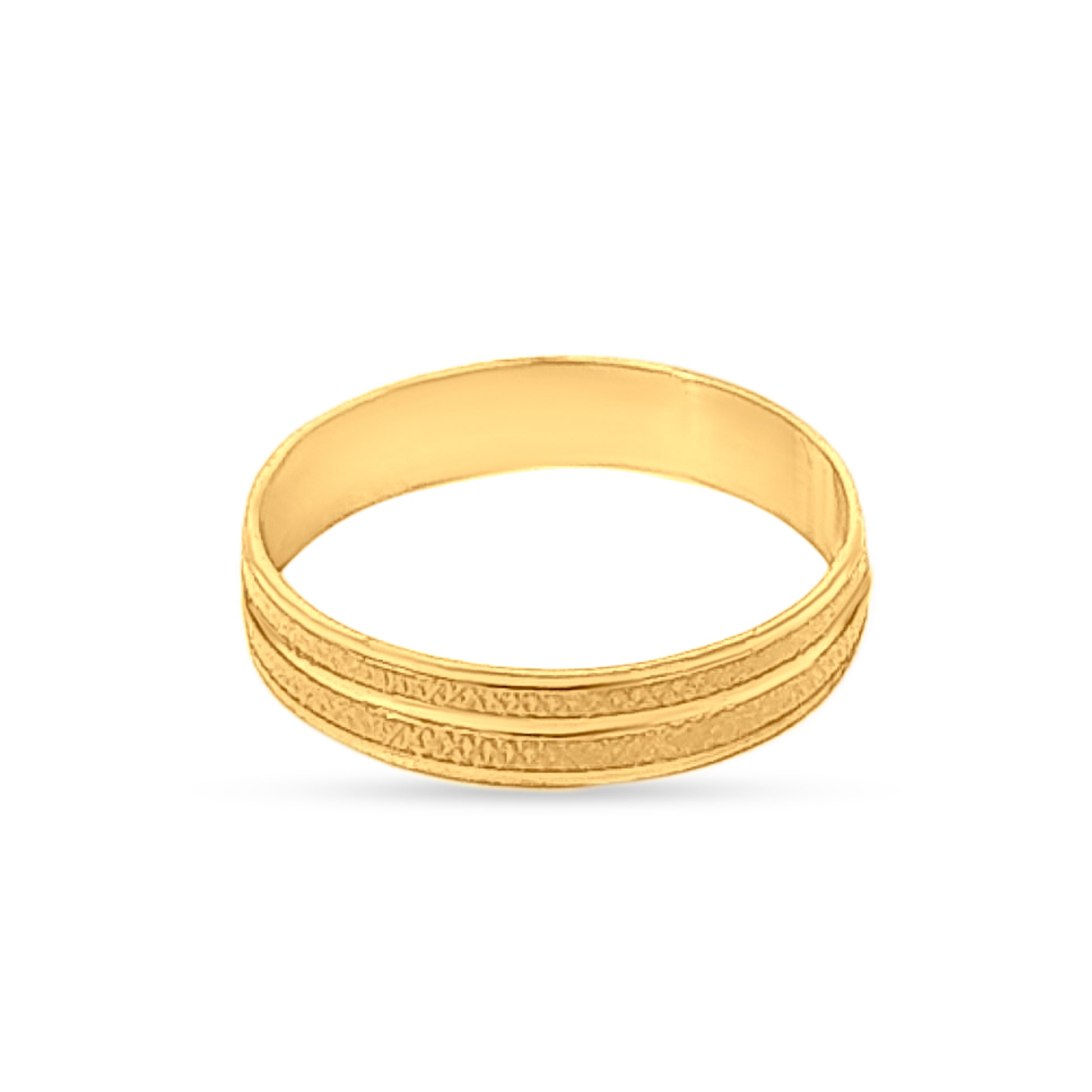 22k Gold Wedding Band Ring