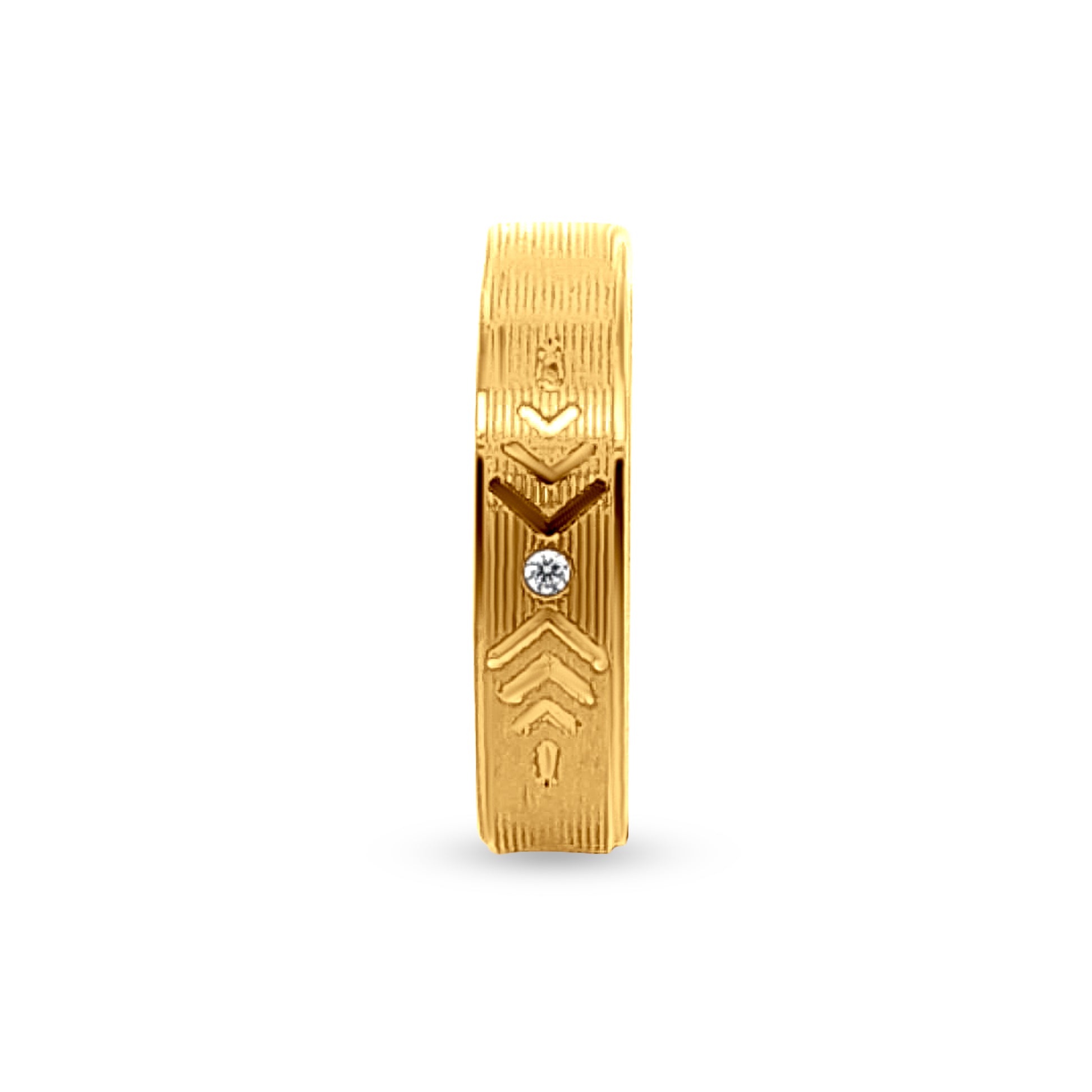 22k Gold Couple Band Ring