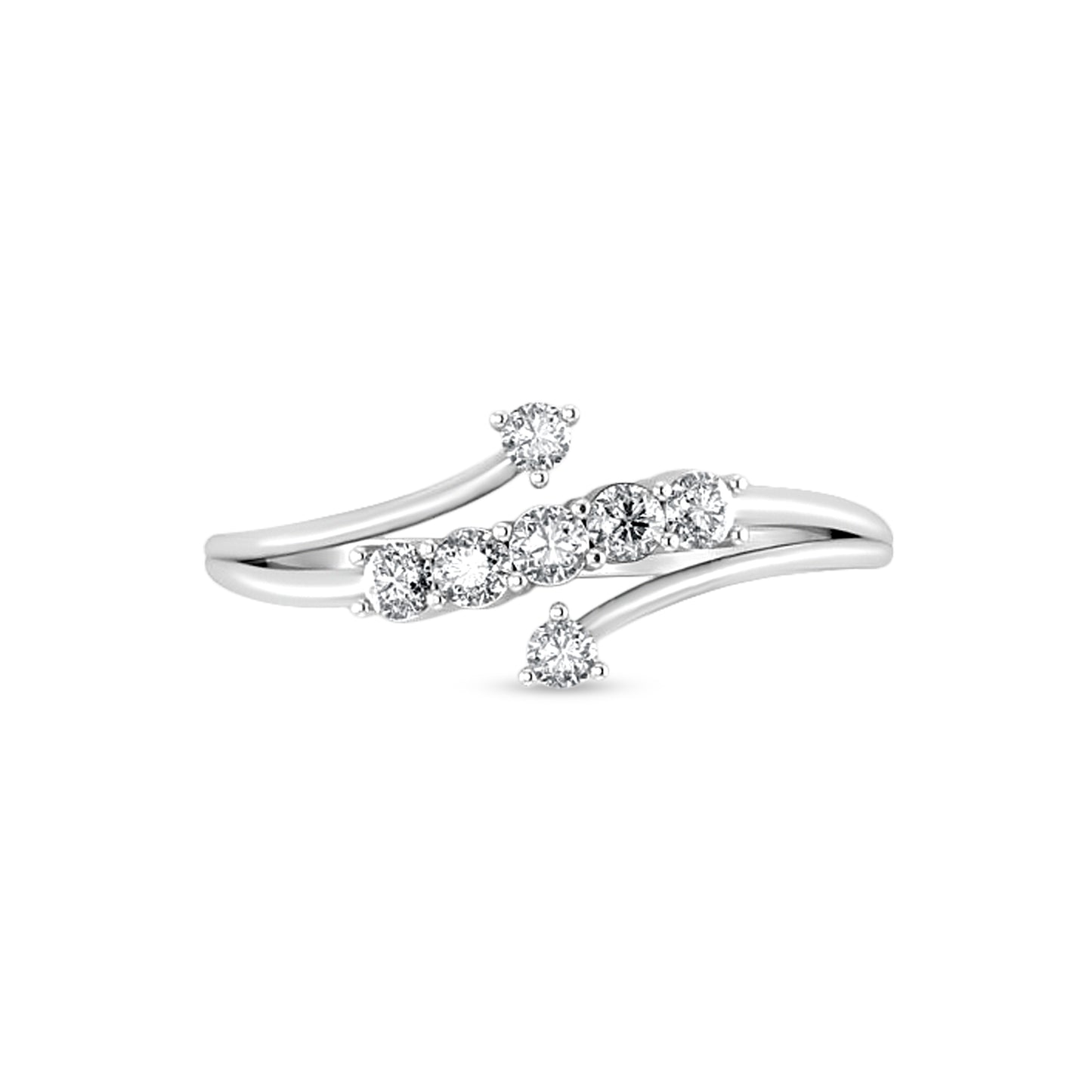 18K White Gold Diamond Ring