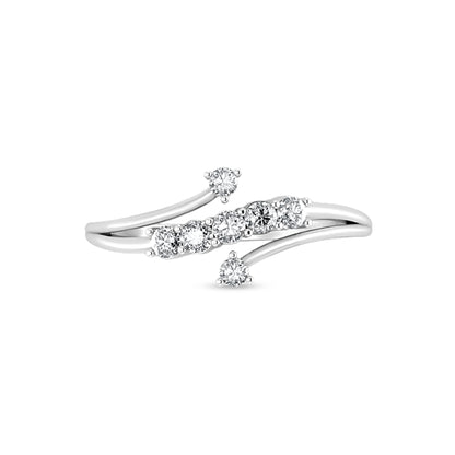 18K White Gold Diamond Ring