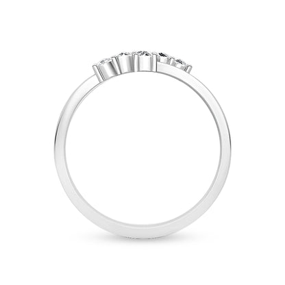 18K White Gold Diamond Ring