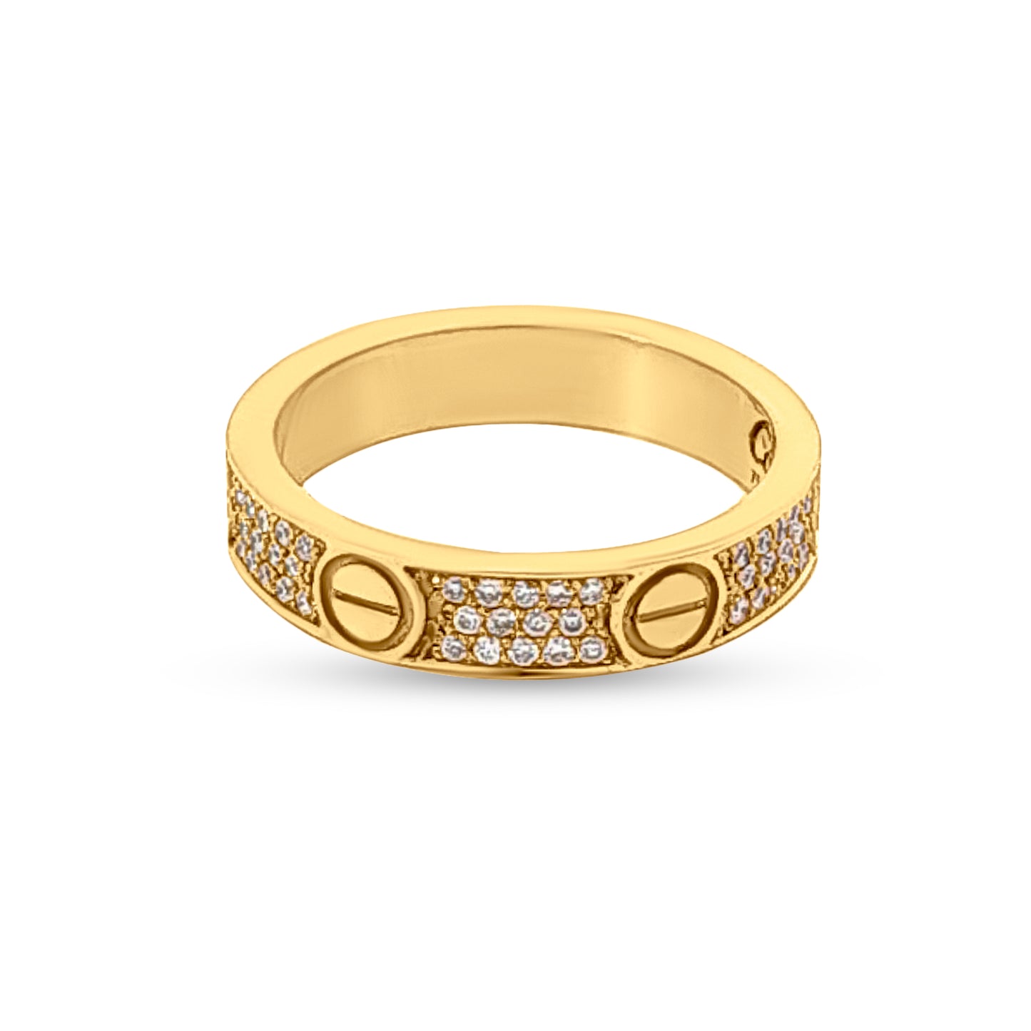 18k Gold Love Band Ring