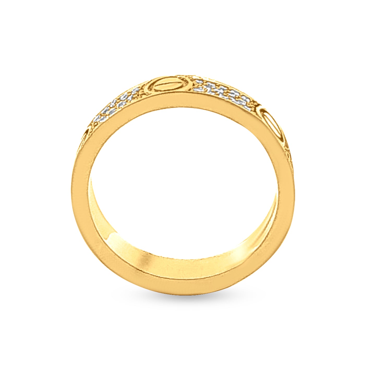 18k Gold Love Band Ring