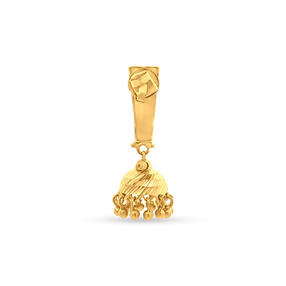 22K Gold Jhumka Earrings