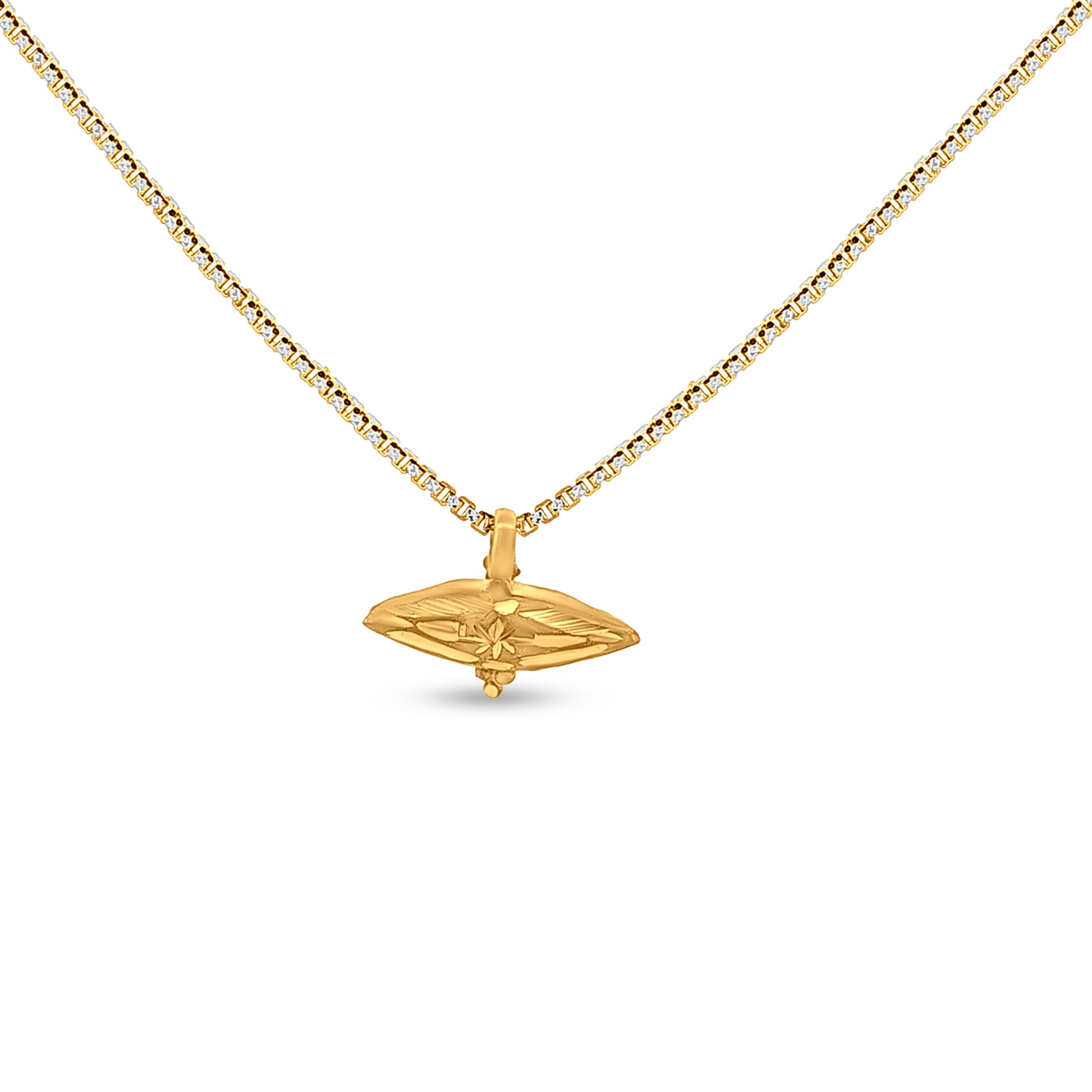 22k Yellow Gold Spiritual pendant