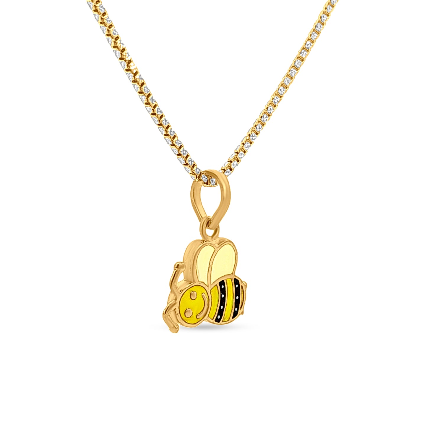 22k Gold Bee Pendant For Your Kids