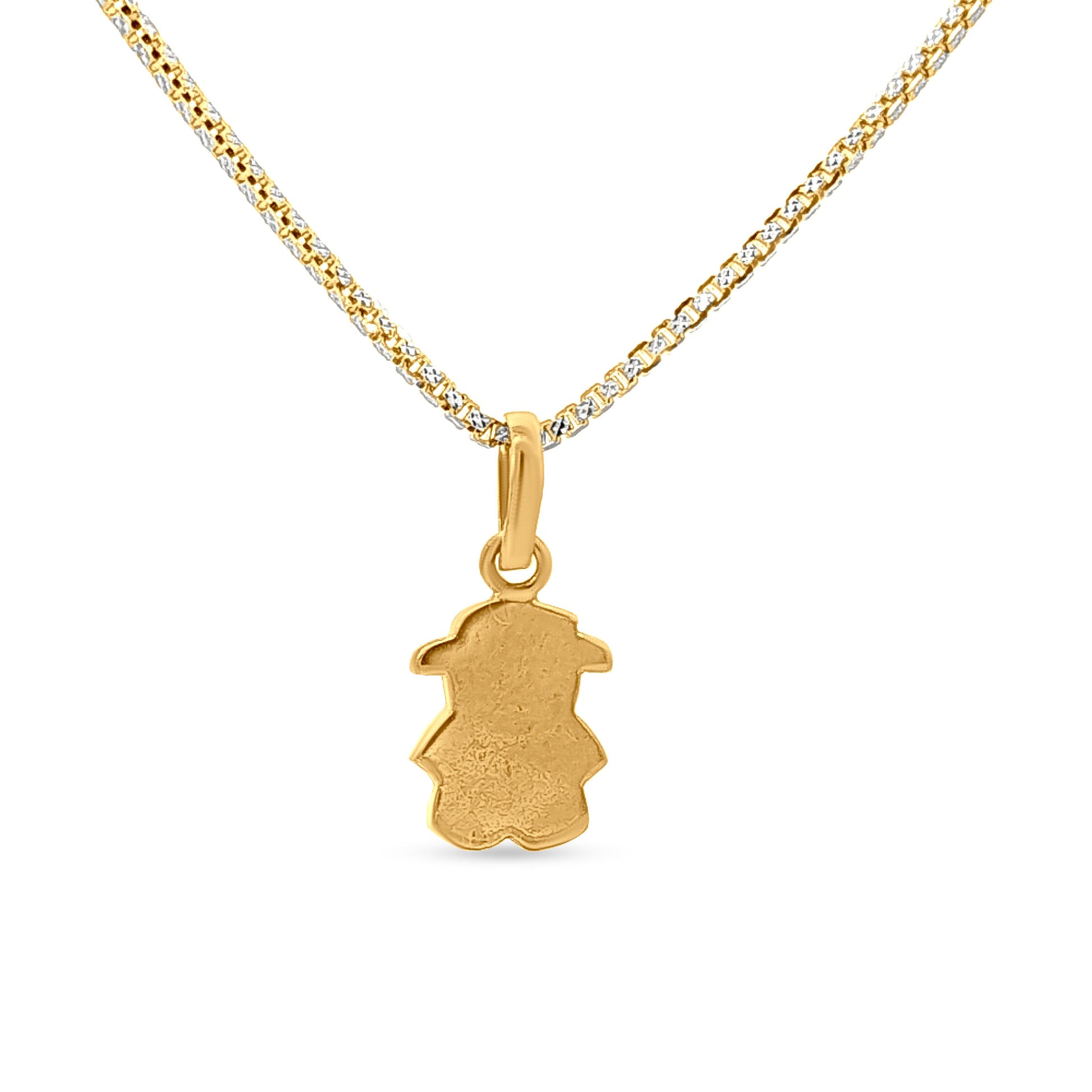 22k Gold Trendy Clown Pendant