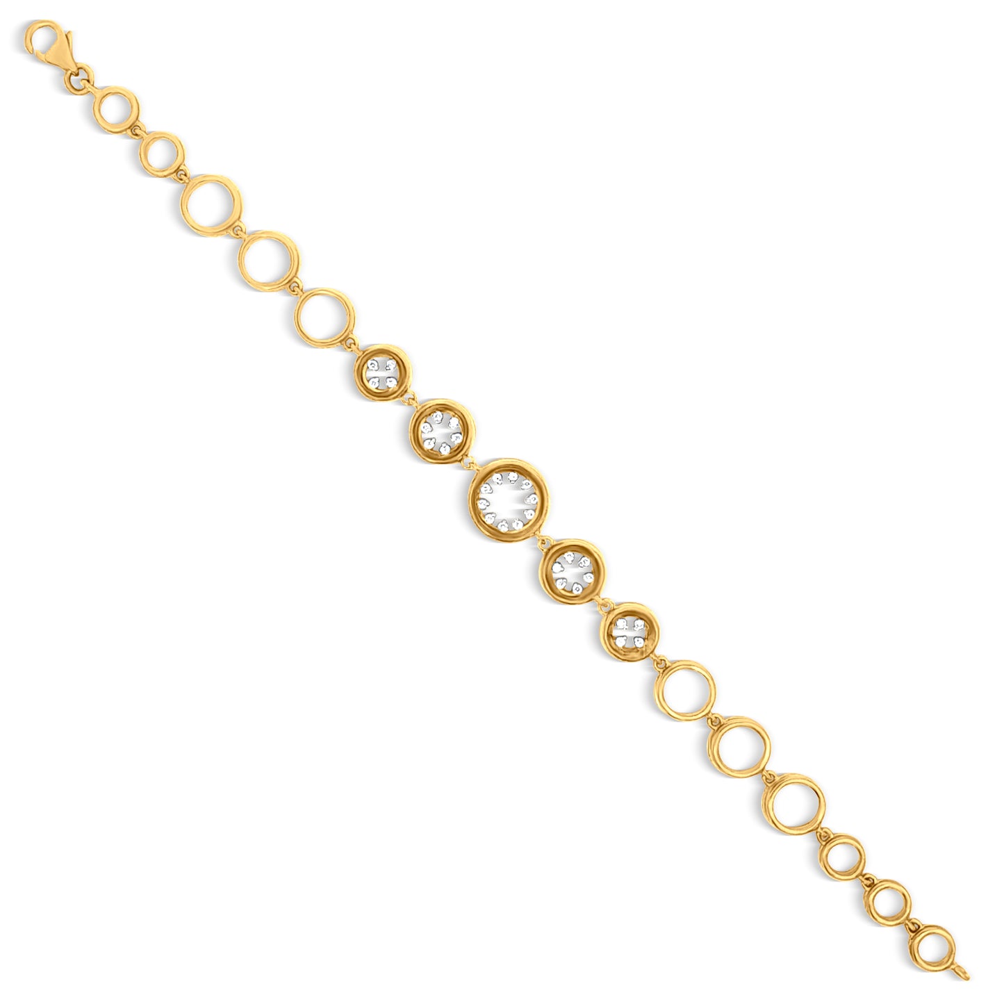 18K Gold Fancy Ladies Bracelet