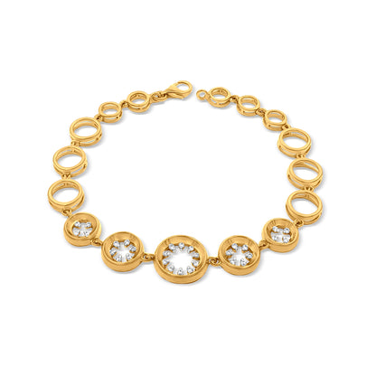 18K Gold Fancy Ladies Bracelet