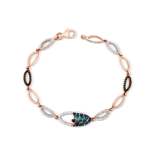 Ruhani: 18K Rose Gold Bracelet for Women