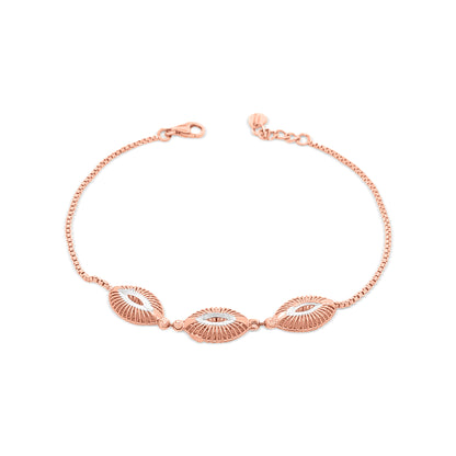 18k Rose Gold Daily Wear Ladies Bracelet