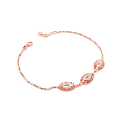 18k Rose Gold Daily Wear Ladies Bracelet