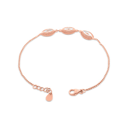 18k Rose Gold Daily Wear Ladies Bracelet