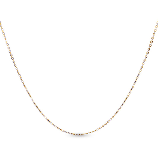 Mallika 18K White and Yellow Gold Chain