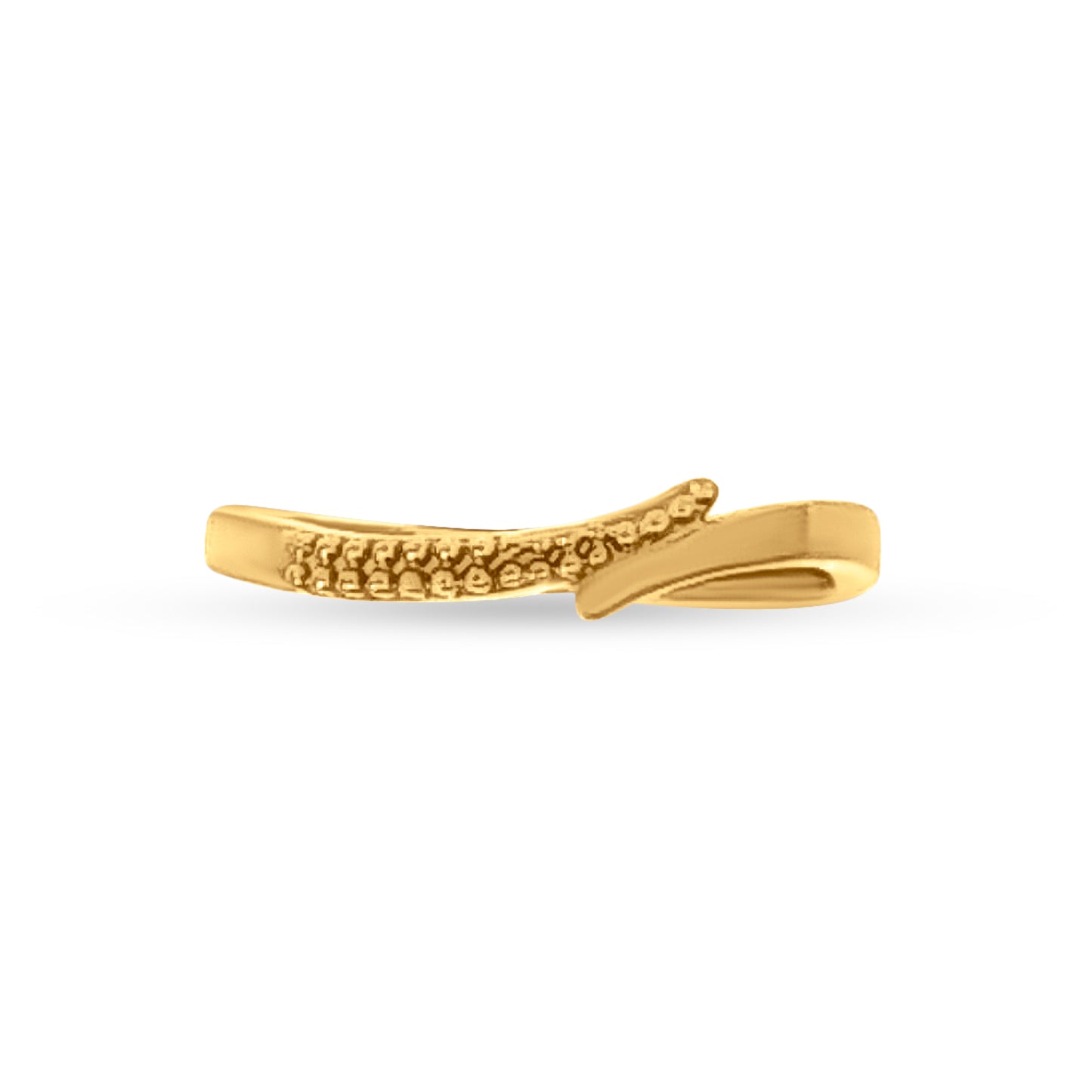 22k Gold Bead Women's Ring