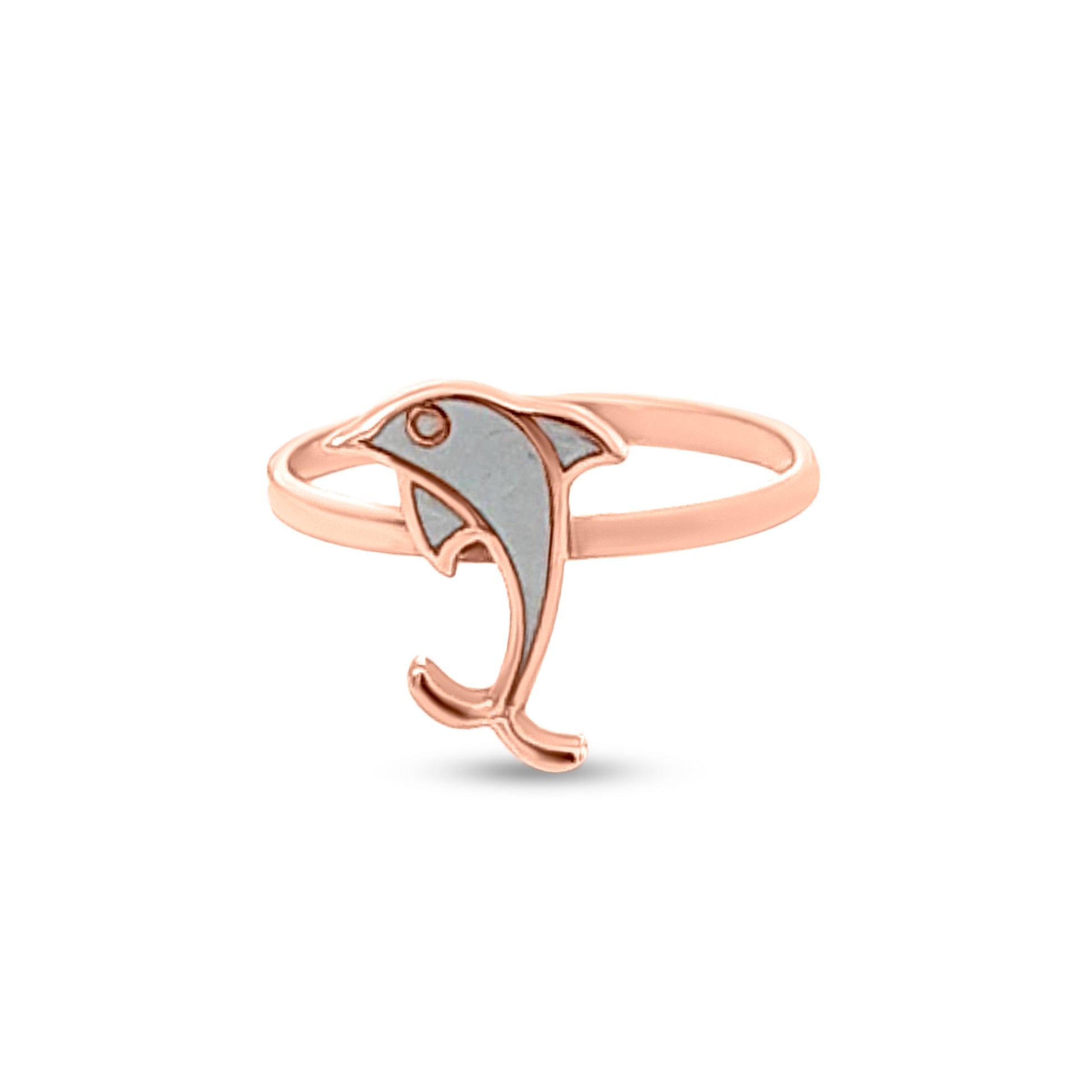 Dolphin ring In 18k Rose Gold  Ring