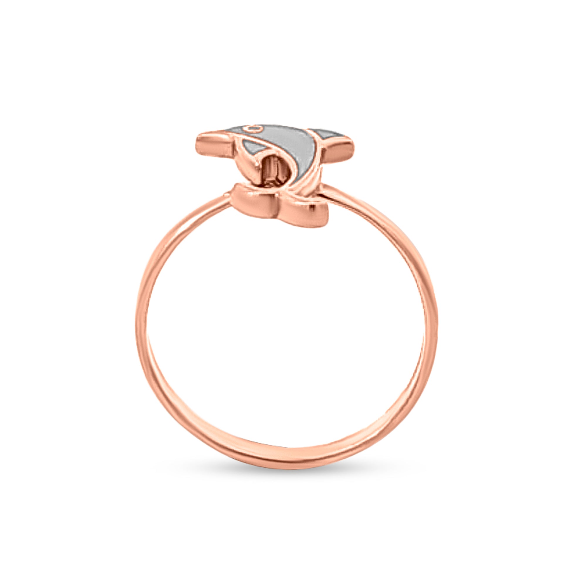 Dolphin ring In 18k Rose Gold  Ring