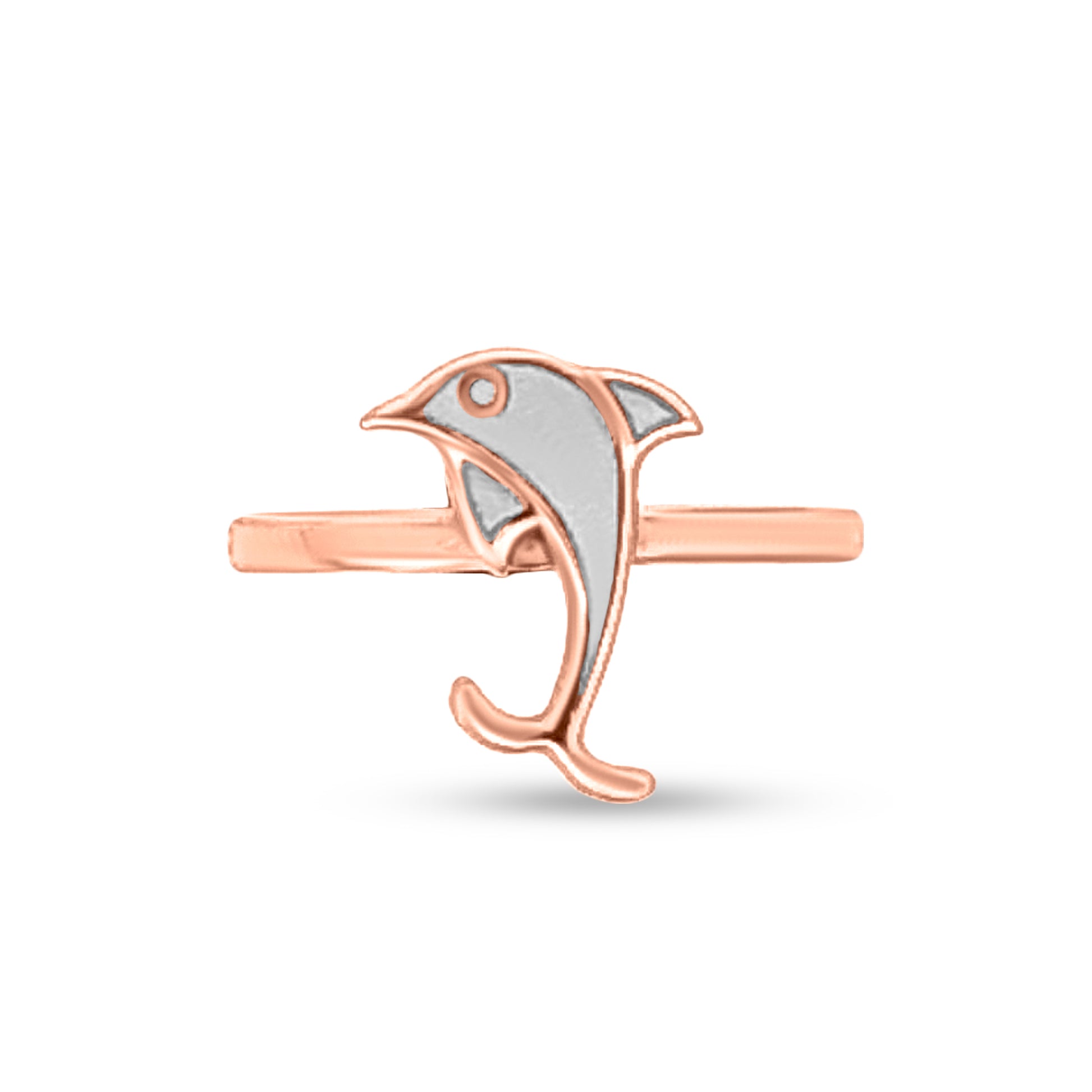 Dolphin ring In 18k Rose Gold  Ring