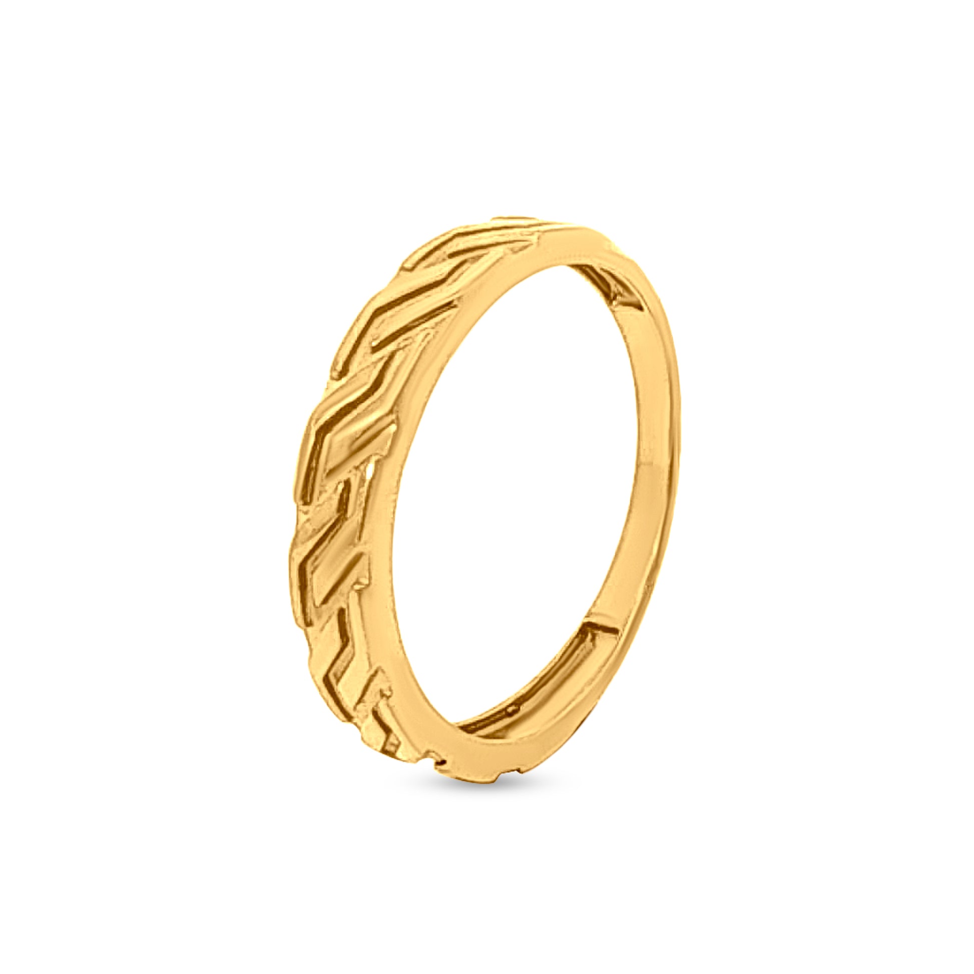 22k Gold Ladies Band Ring