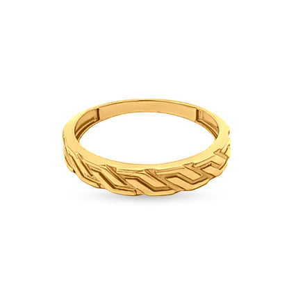 22k Gold Ladies Band Ring