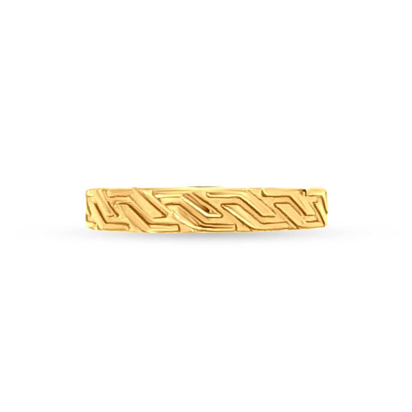 22k Gold Ladies Band Ring