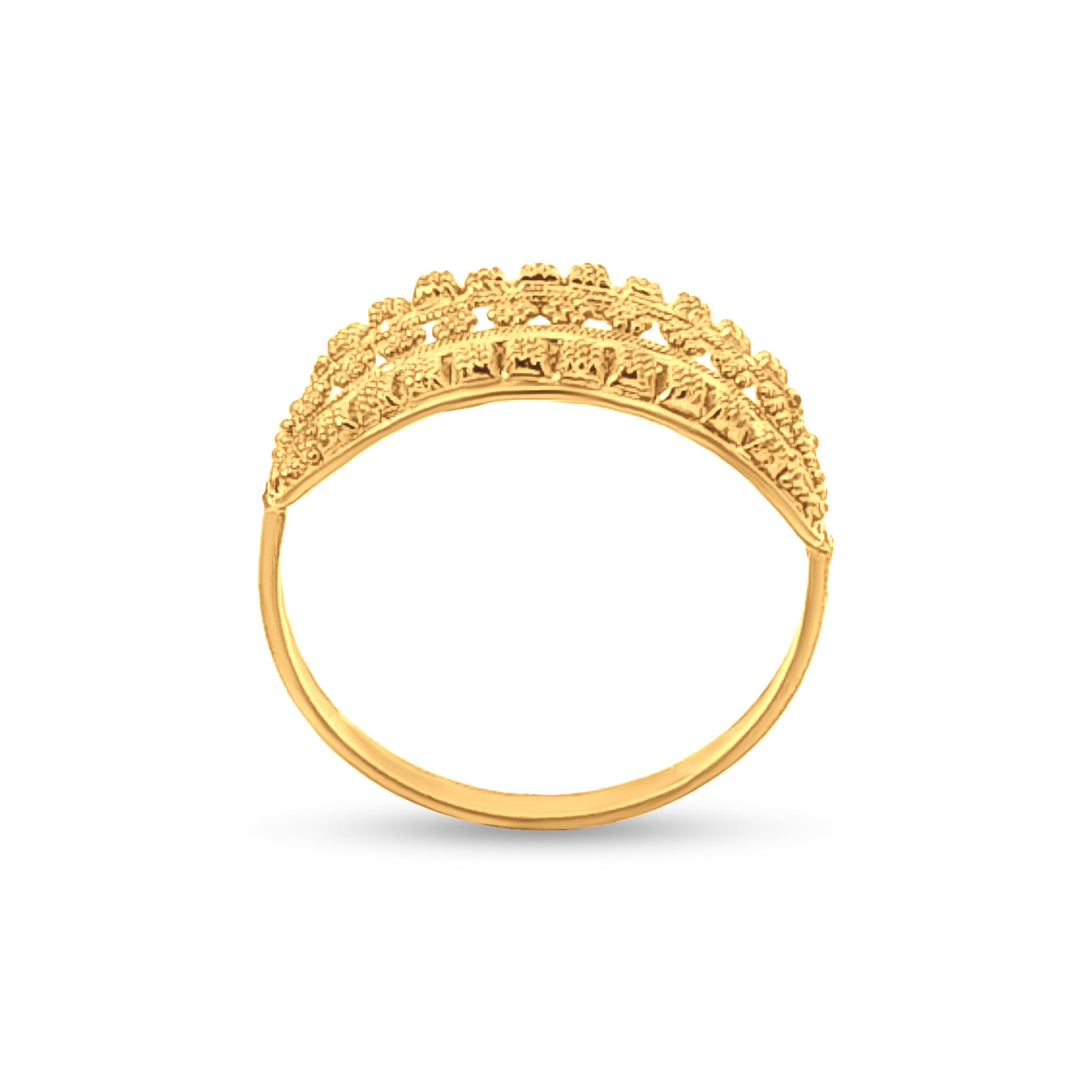 22k Gold Traditional Filigree Ring