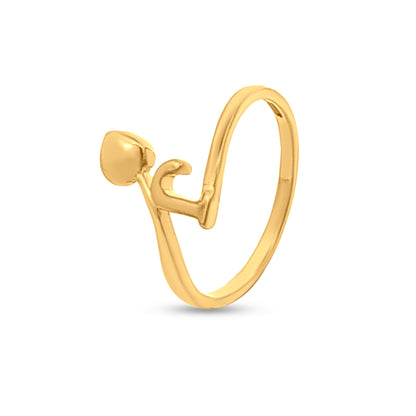 22k Gold Wrap Love Ring