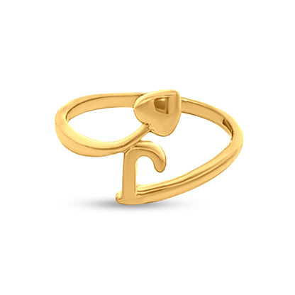 22k Gold Wrap Love Ring