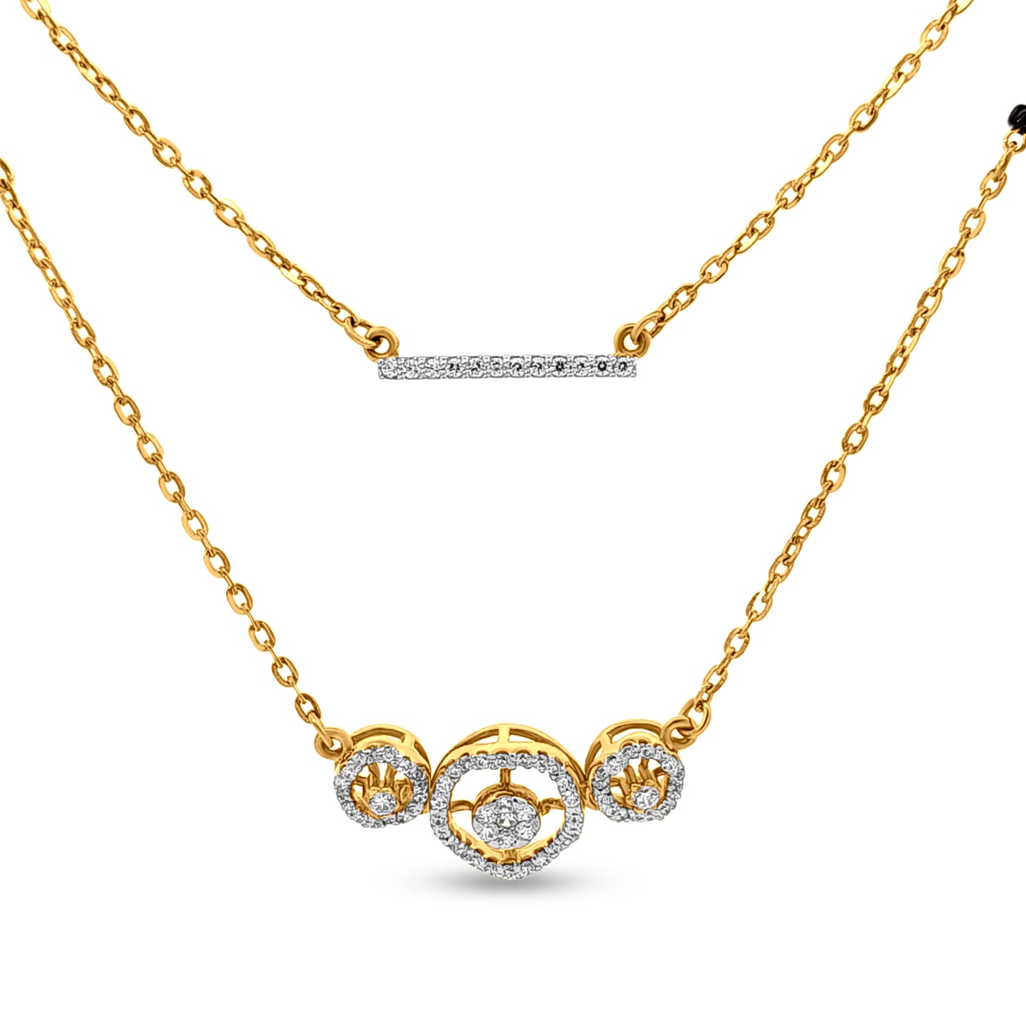 18K Gold Fancy Mangalsutra