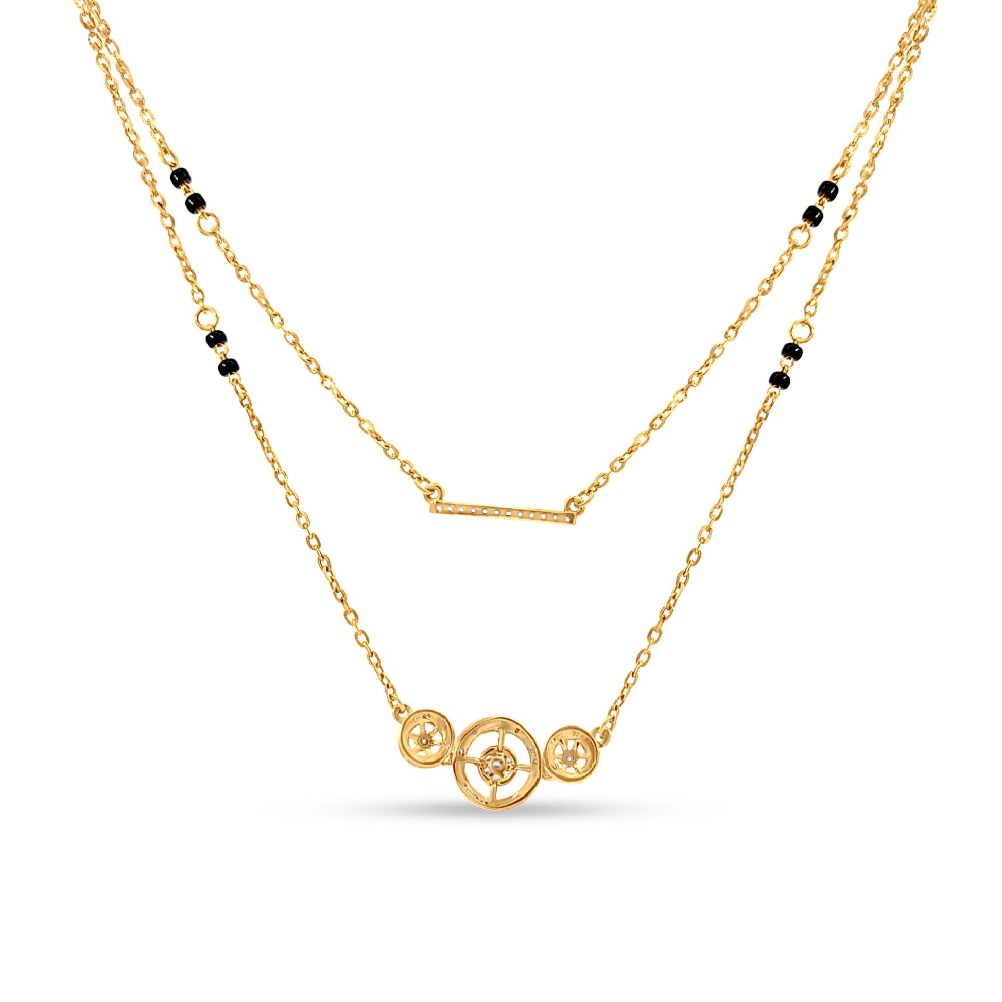 18K Gold Fancy Mangalsutra