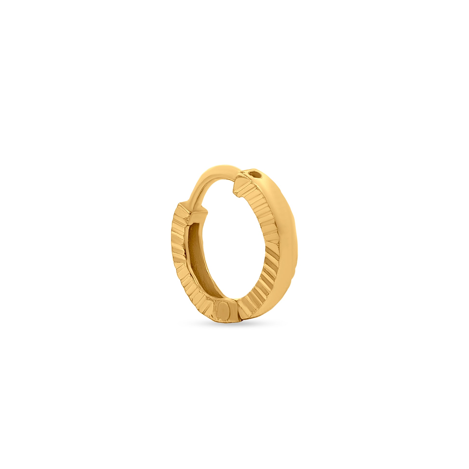 Elegant 22k Gold Minimalist Nose Ring