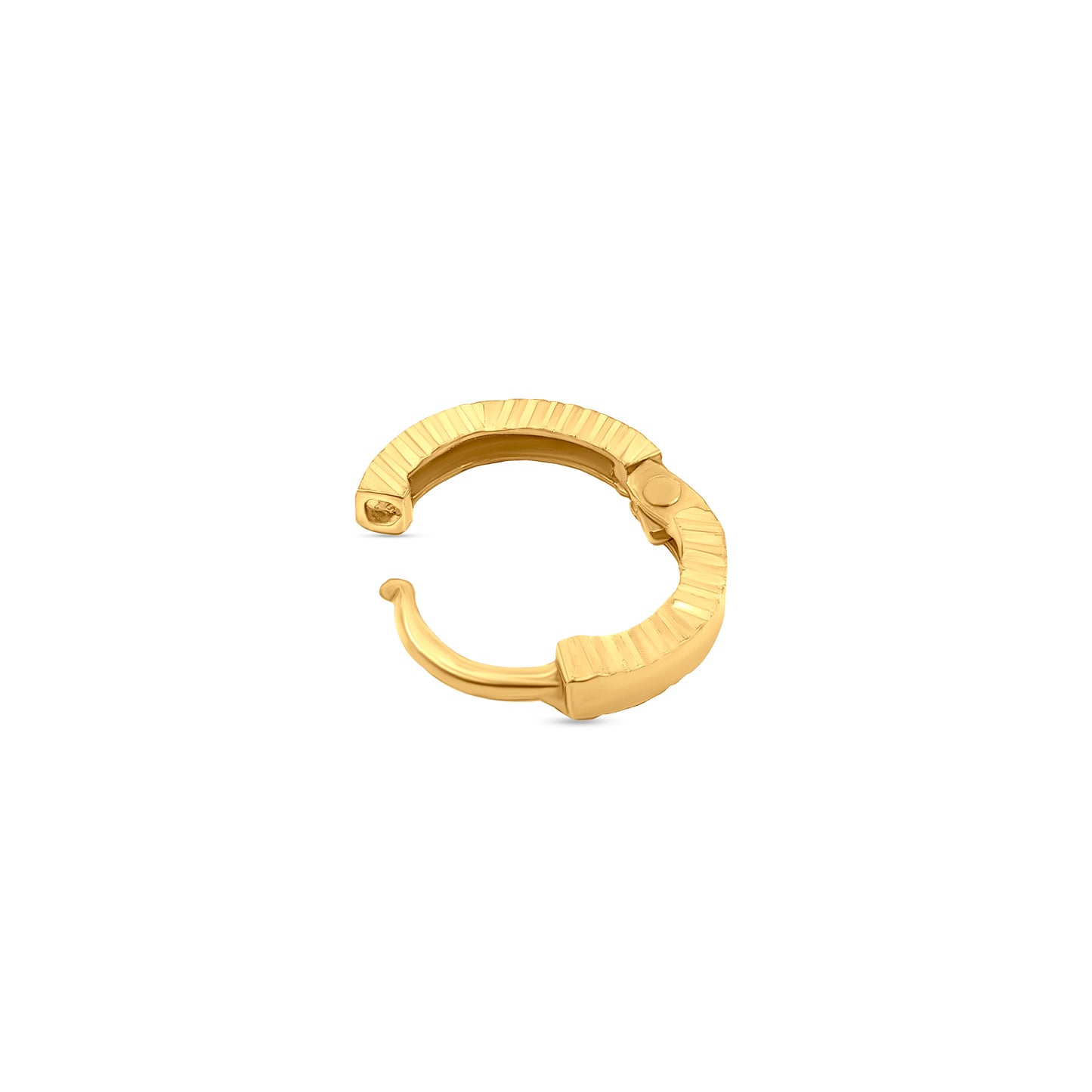 Elegant 22k Gold Minimalist Nose Ring