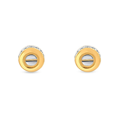 Timeless 18k Gold Contemporary earrings