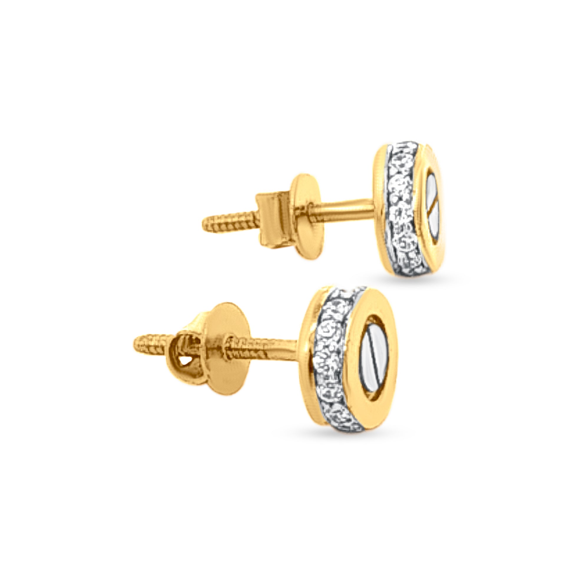 Timeless 18k Gold Contemporary earrings