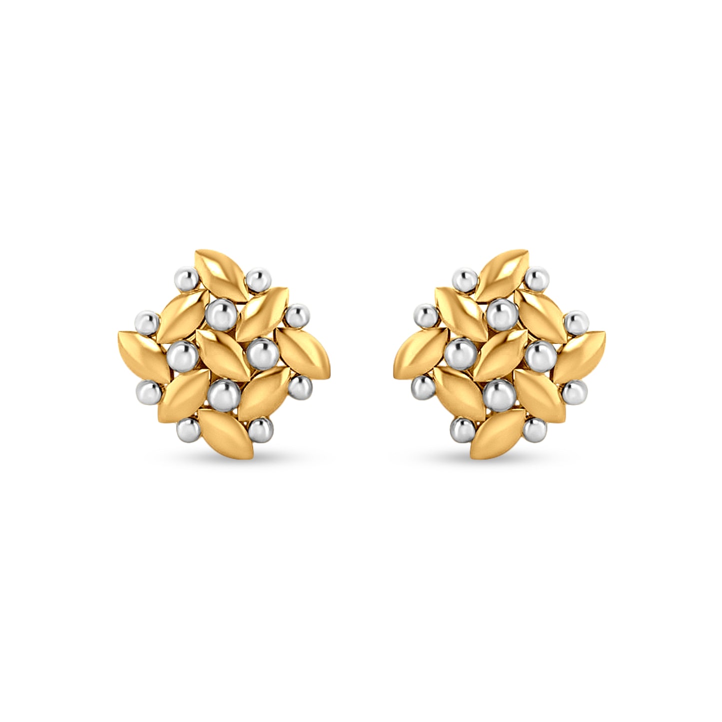 22K Gold Designer Studs