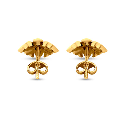 22K Gold Designer Studs