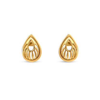 22k Gold Teardrop Tops for Women/Girls